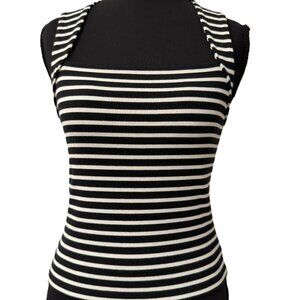 Small never worn stripped sleeveless top